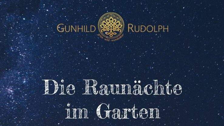 Titelblatt Journal Rauhnächte Garten Gunhild Rudolph