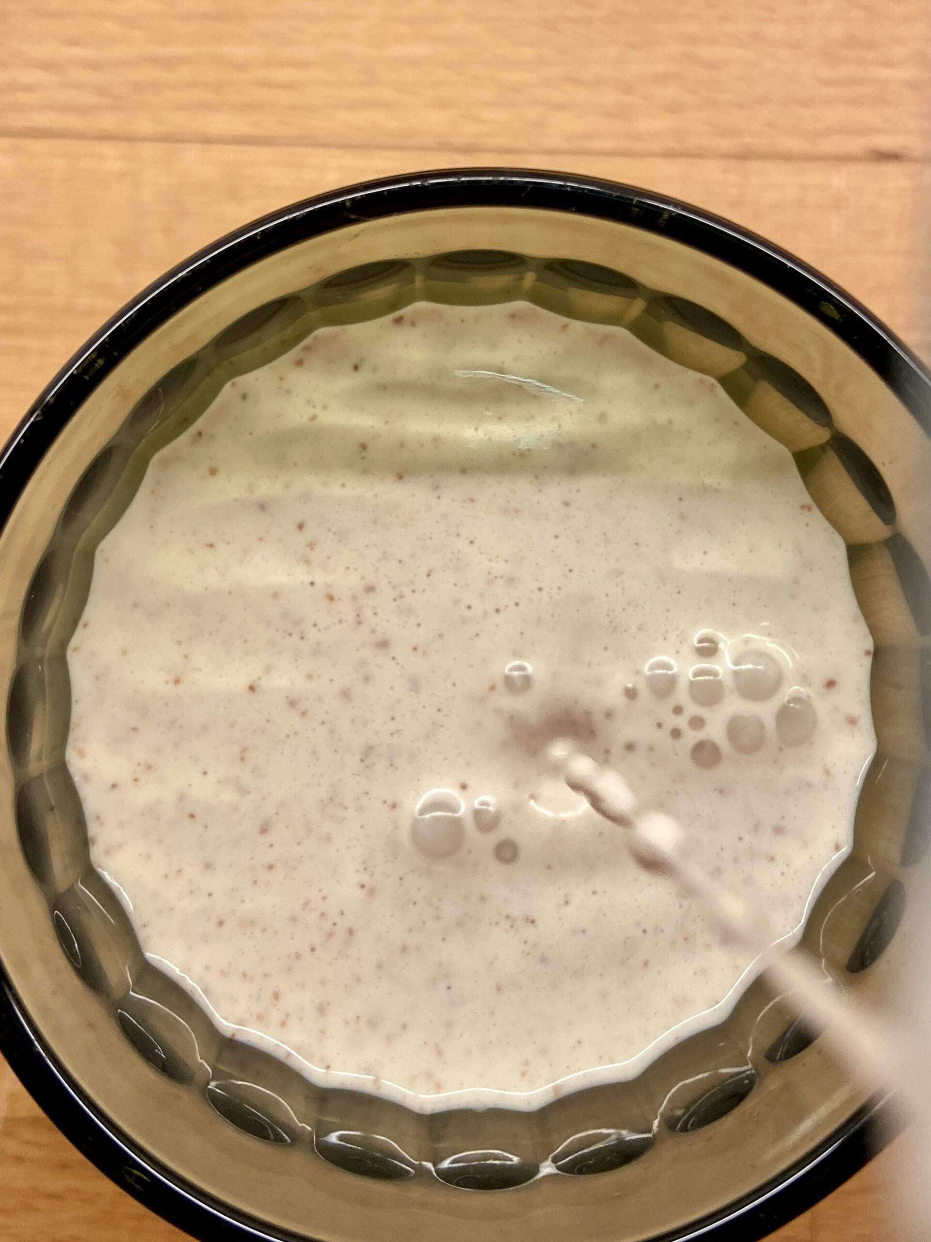 selbstgemachter Cashewdrink