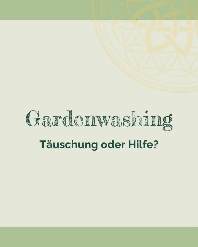 Gardenwashing